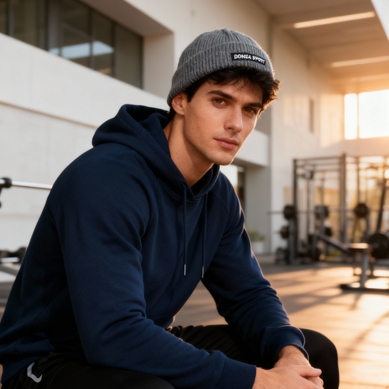 Beanie Cuffed Knit - 1pc Winter Warm Beanie for Men