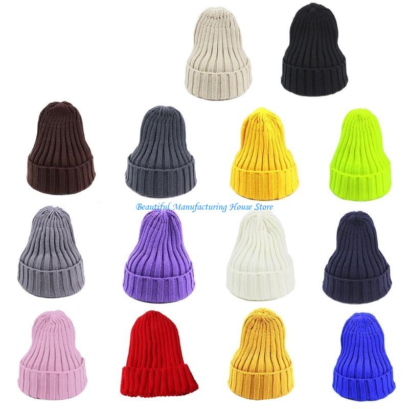 E56A Unisex Winter Ribbed Knit - Beanie Cuffed Knit 评论和价格