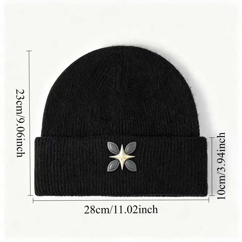 Unisex Oversized Slouchy Fit S - Beanie Cuffed Knit 评论和价格