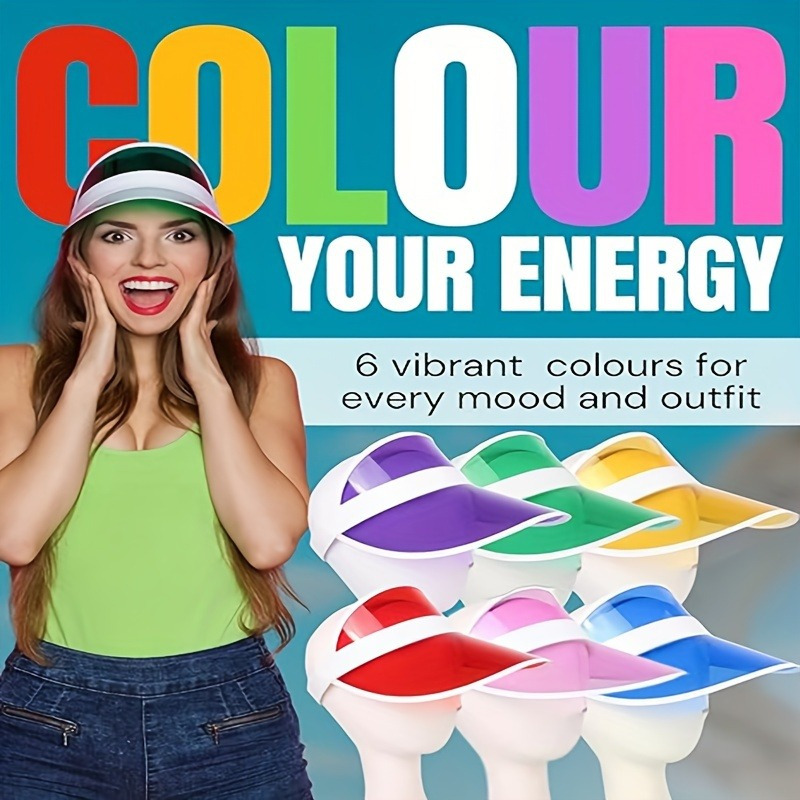 1PC Sun Visor Hat for Women, C - Sun Hat Wide Brim 评论和价格