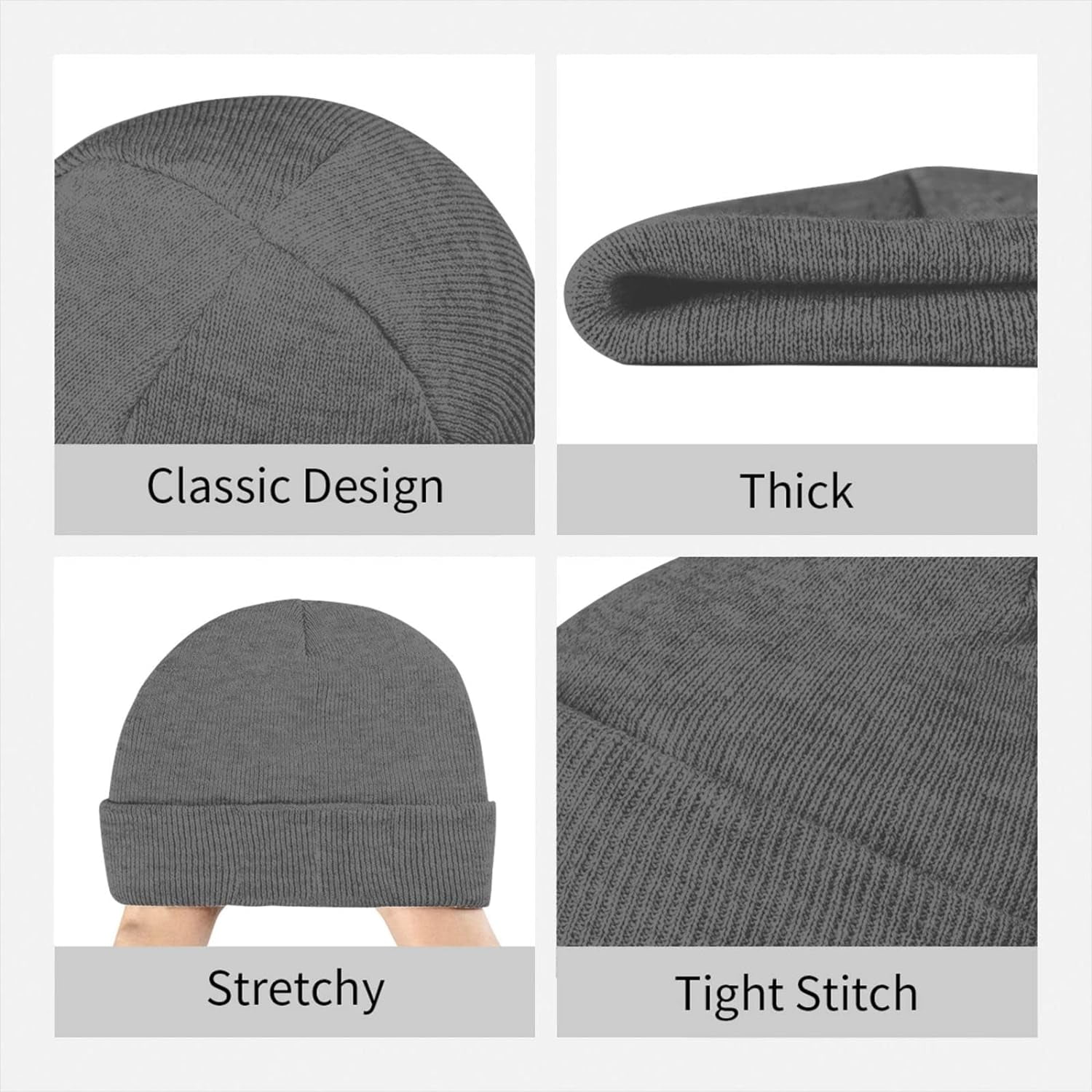 Fall For Jesus He Never Leaves - Beanie Cuffed Knit 评论和价格