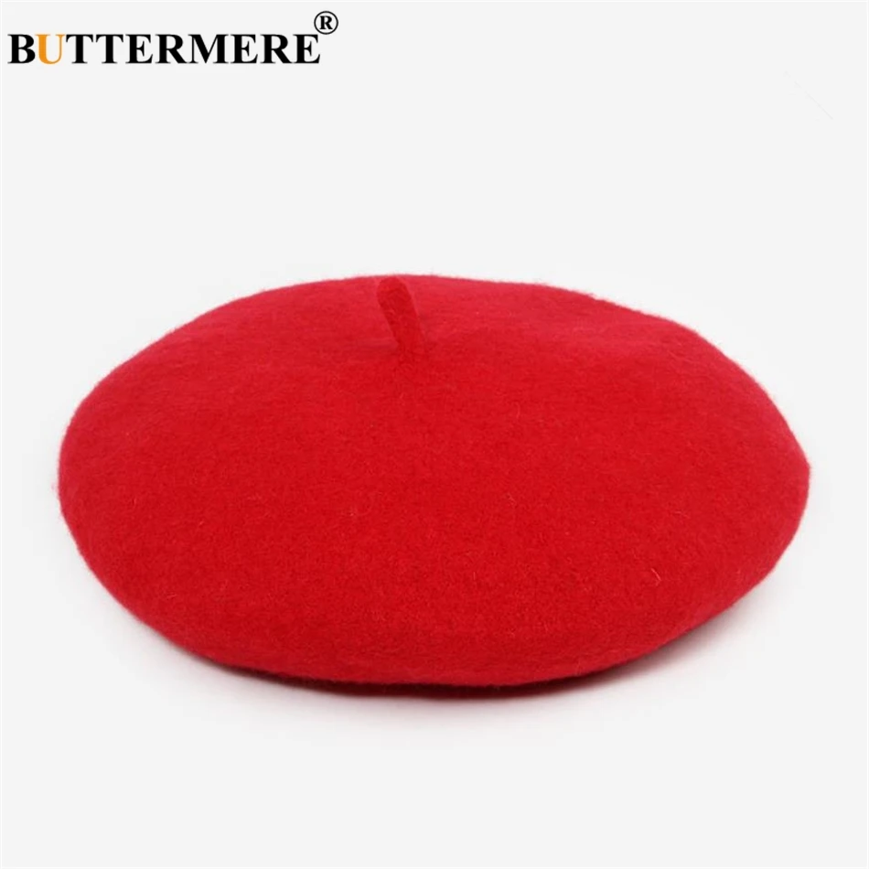 Navy Children Wool Beret Girl  - Beret French Wool 评论和价格