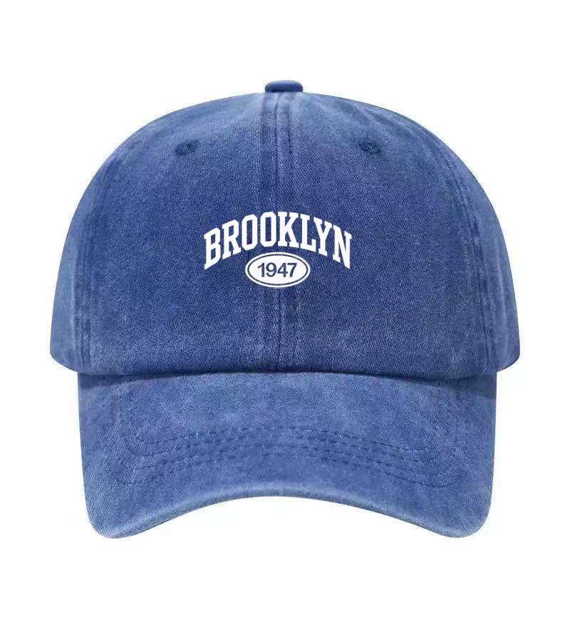 Brooklyn 1947 Printed Washed C - Golf Cap Dad 评论和价格