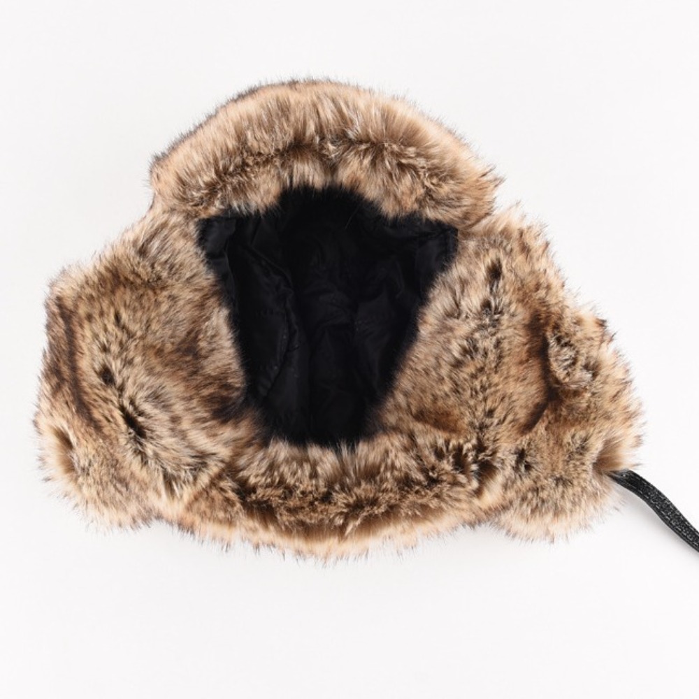 New Leather Winter Trapper Hat - Trapper Hat Ear Flap 评论和价格