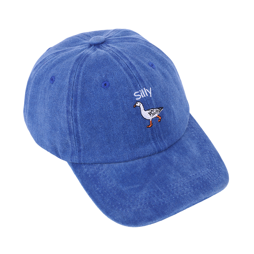Funny Embroidered Silly Goose  - Dad Hat Cotton 评论和价格