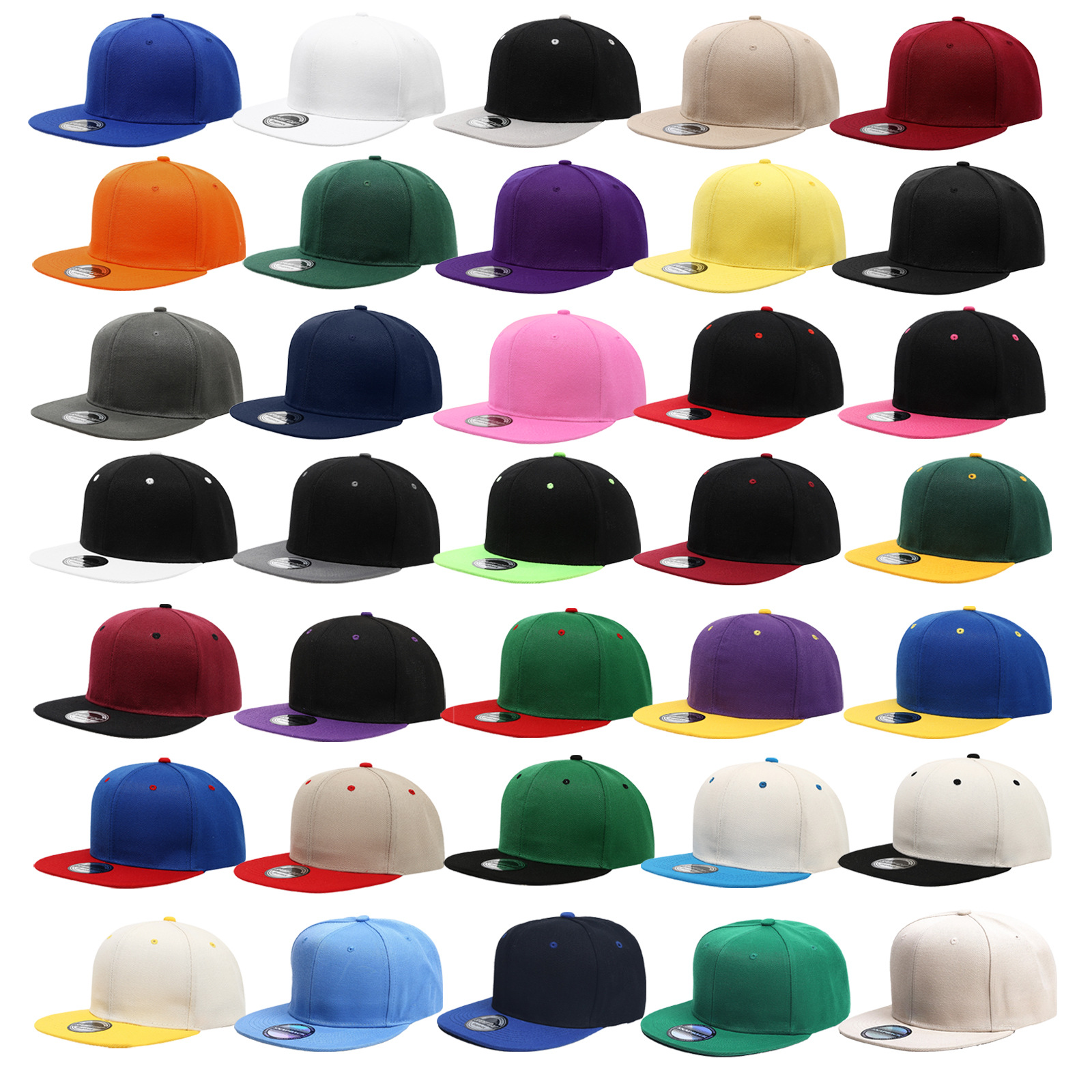 Custom Logo Snapback Caps Men  - Snapback Hat Flat 评论和价格