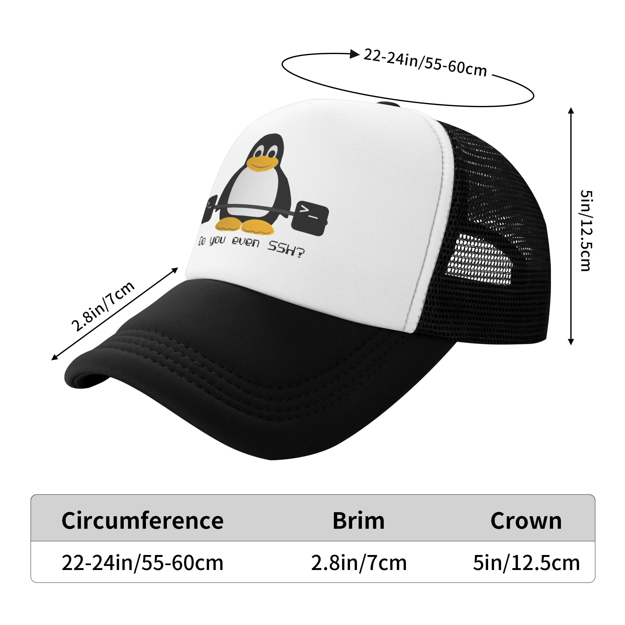 Do You Even Ssh  Mesh Sun Hats - Trucker Cap Mesh 评论和价格