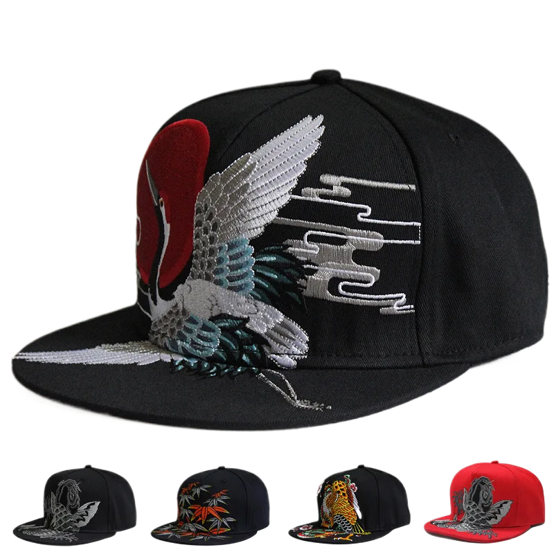 Men Flat Hat Hip Hop Snapback  - Snapback Hat Flat 评论和价格