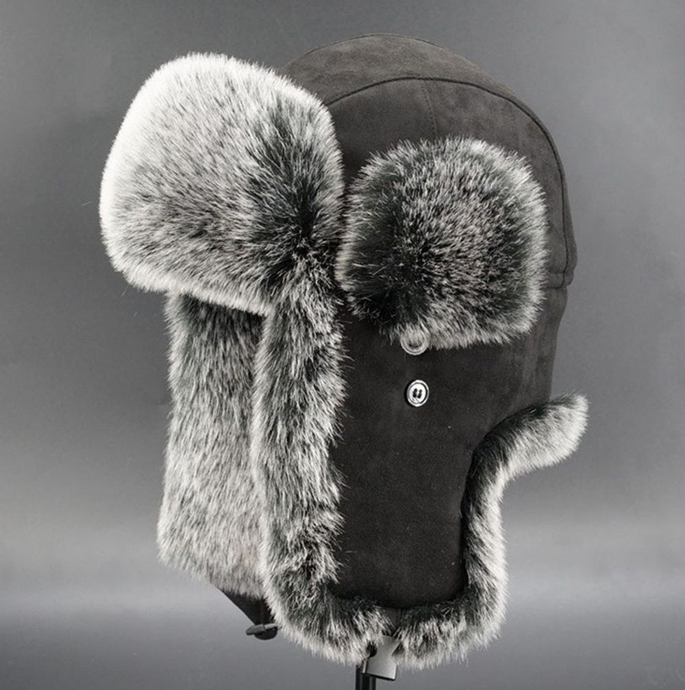 Women Men Ushanka Russian Coss - Trapper Hat Ear Flap 评论和价格
