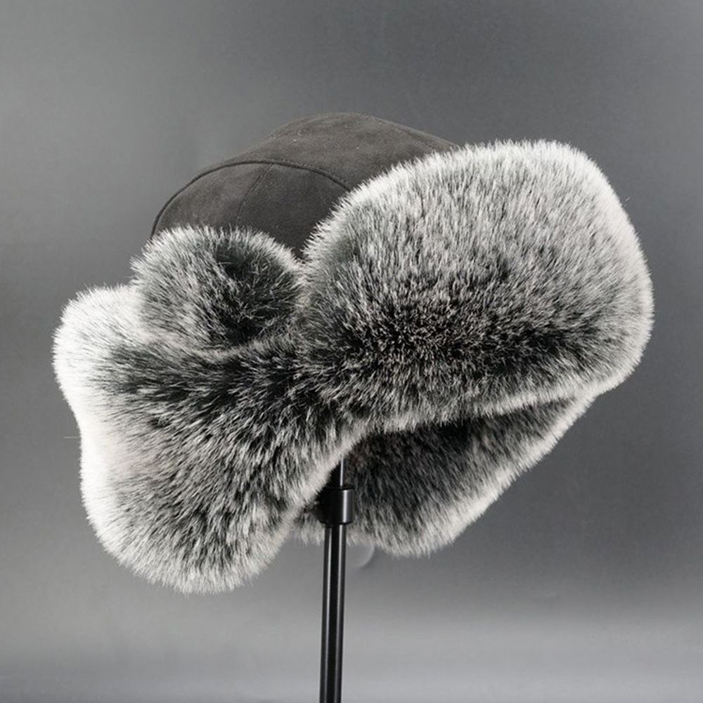 Women Men Ushanka Russian Coss - Trapper Hat Ear Flap 评论和价格