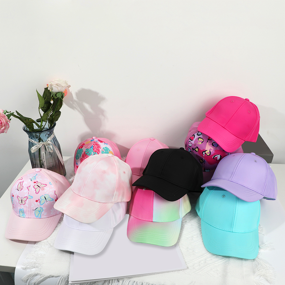 Hot High Ponytail Kids Hat Bas - Baseball Cap Structured 评论和价格