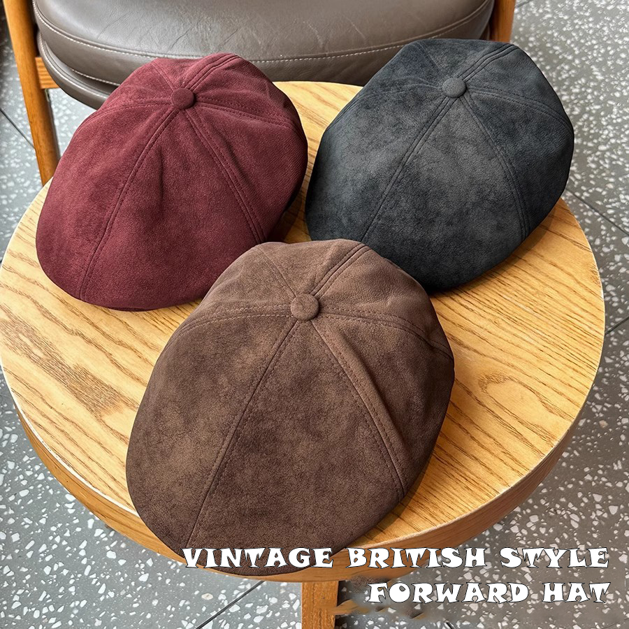 Vintage Suede Newsboy Cap Men  - Newsboy Cap Ivy 评论和价格
