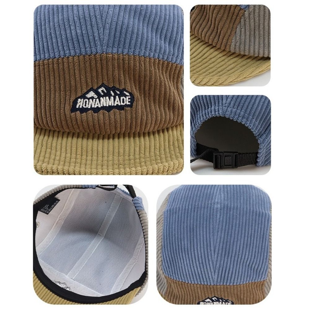 Retro Corduroy Baseball Cap St - Corduroy Cap 5 Panel 评论和价格