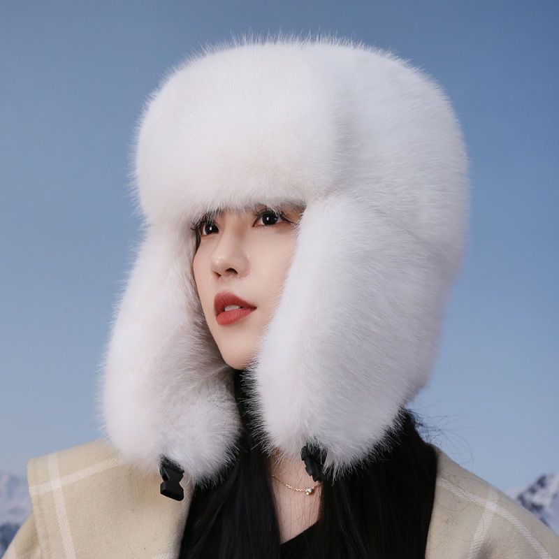 2025 New Winter Women Faux Fur - Winter Trapper Hat 评论和价格
