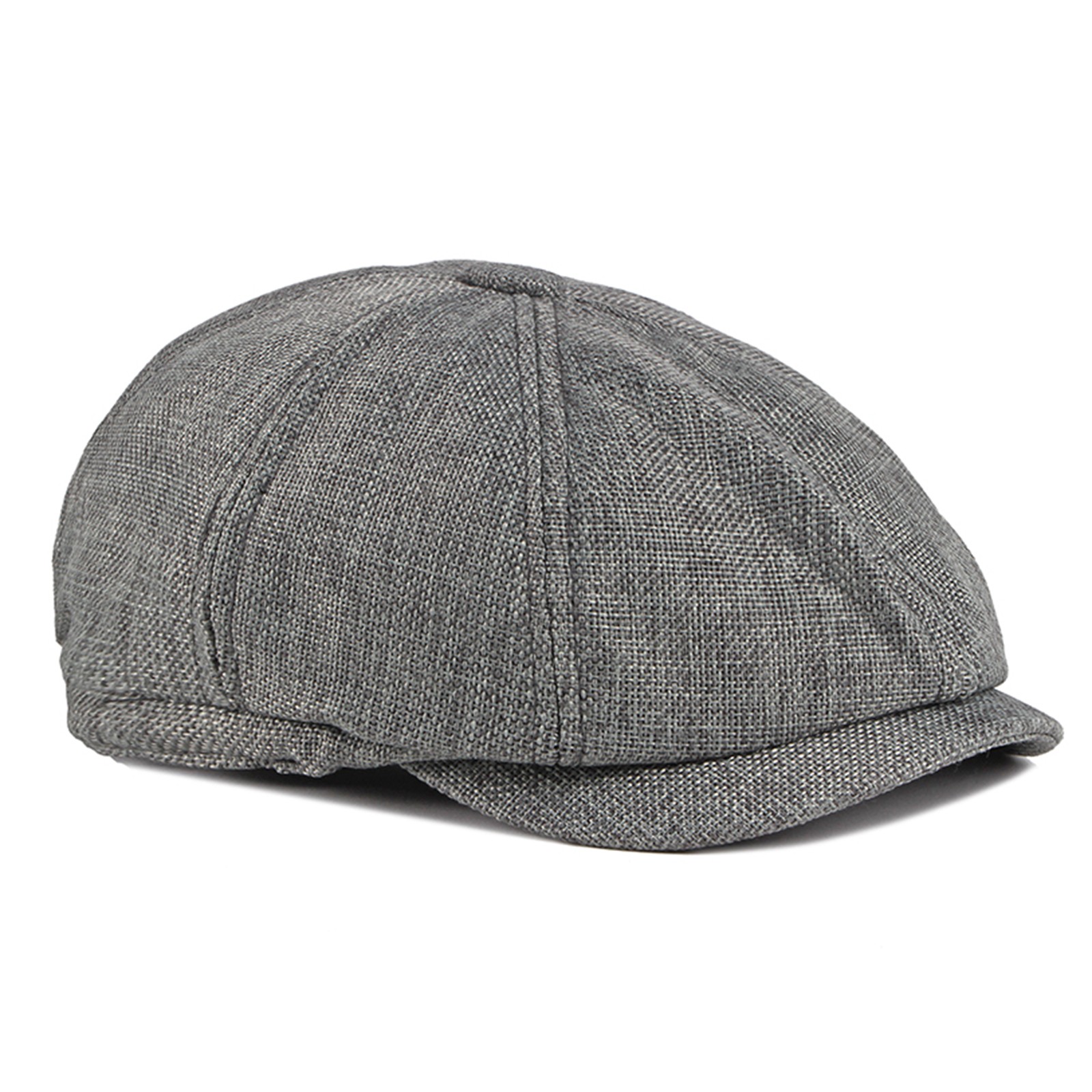 Men Classic 8 Panel Newsboy Ga - Newsboy Cap Ivy 评论和价格