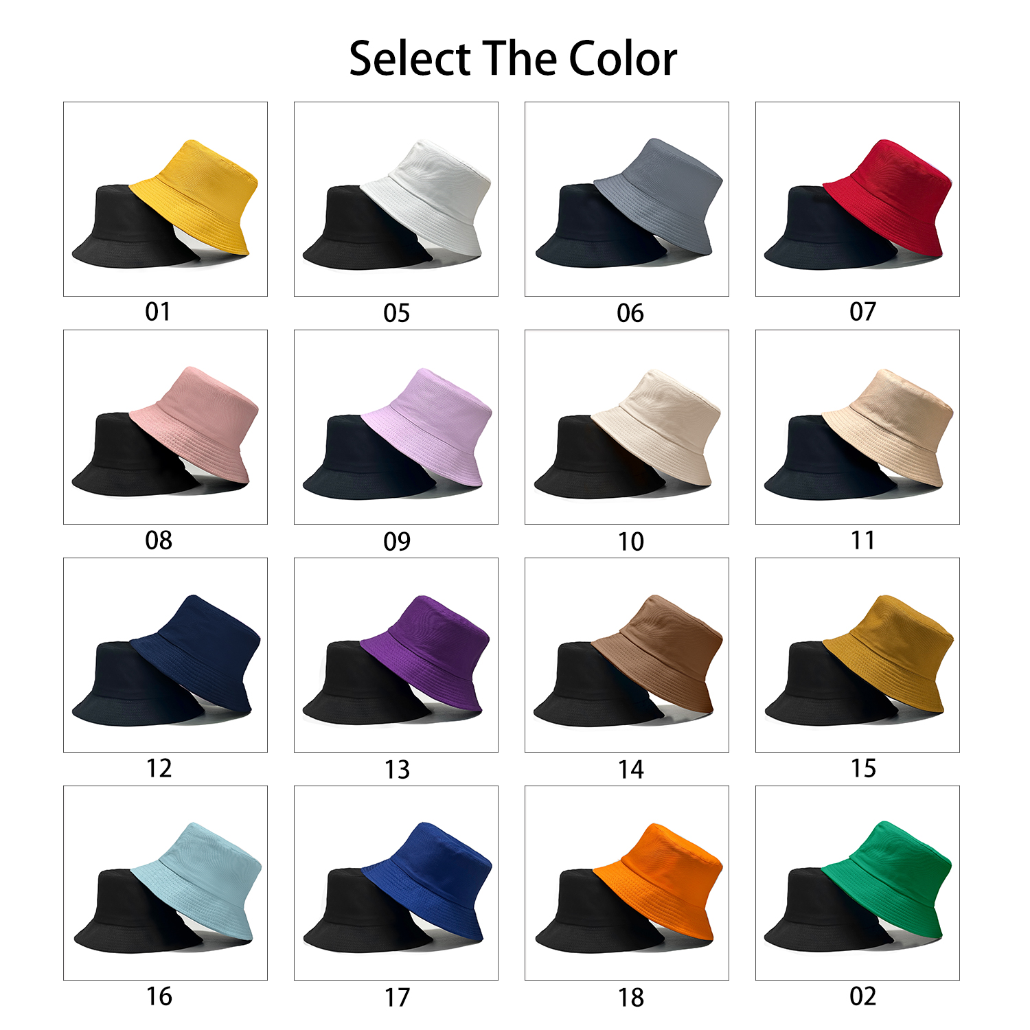 Custom Logo Double Side Fisher - Bucket Hat Cotton 评论和价格