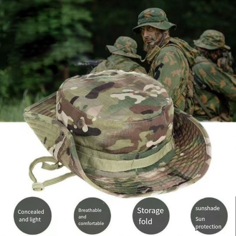 Tactical Camouflage Fishing Ca - Boonie Hat Tactical 评论和价格