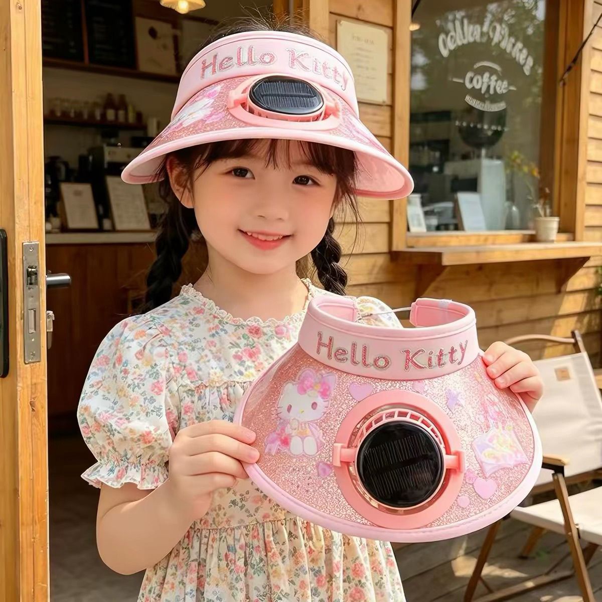 Anime Sanrio Kids Empty Top Su - Sun Hat Wide Brim 评论和价格
