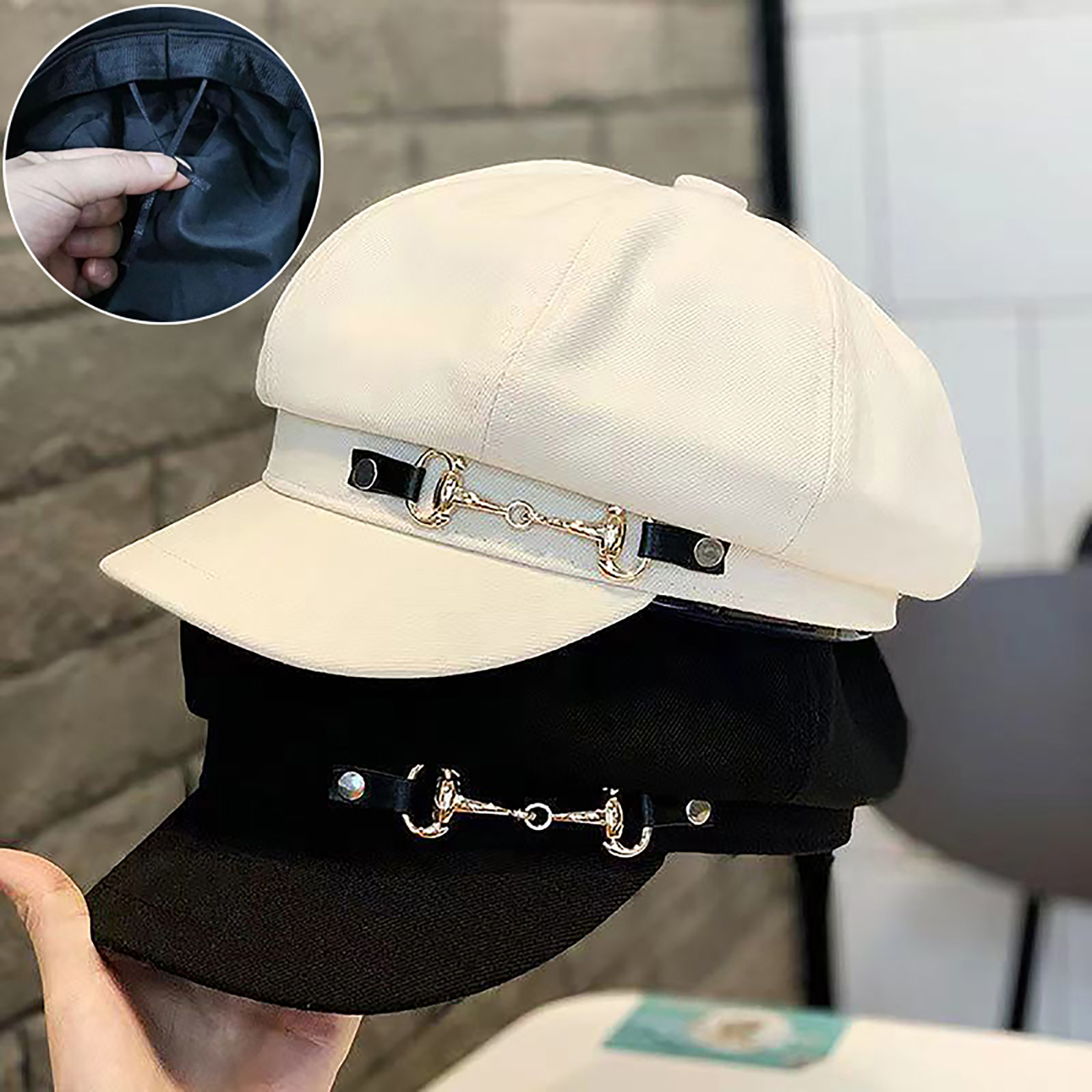 Winter Women Berets Female Ret - Dad Hat Cotton 评论和价格