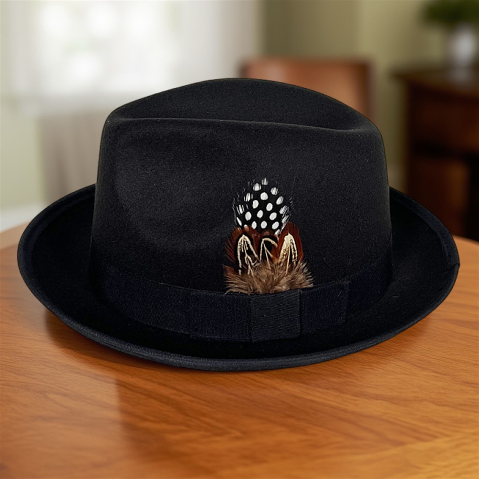 Vintage Style Wool Fedora Hat  - Fedora Hat Wool 评论和价格