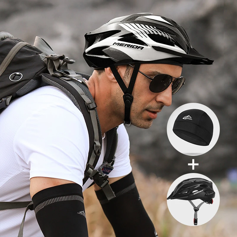 Summer Ice Silk Quick Dry Brea - Skull Cap Helmet Liner 评论和价格