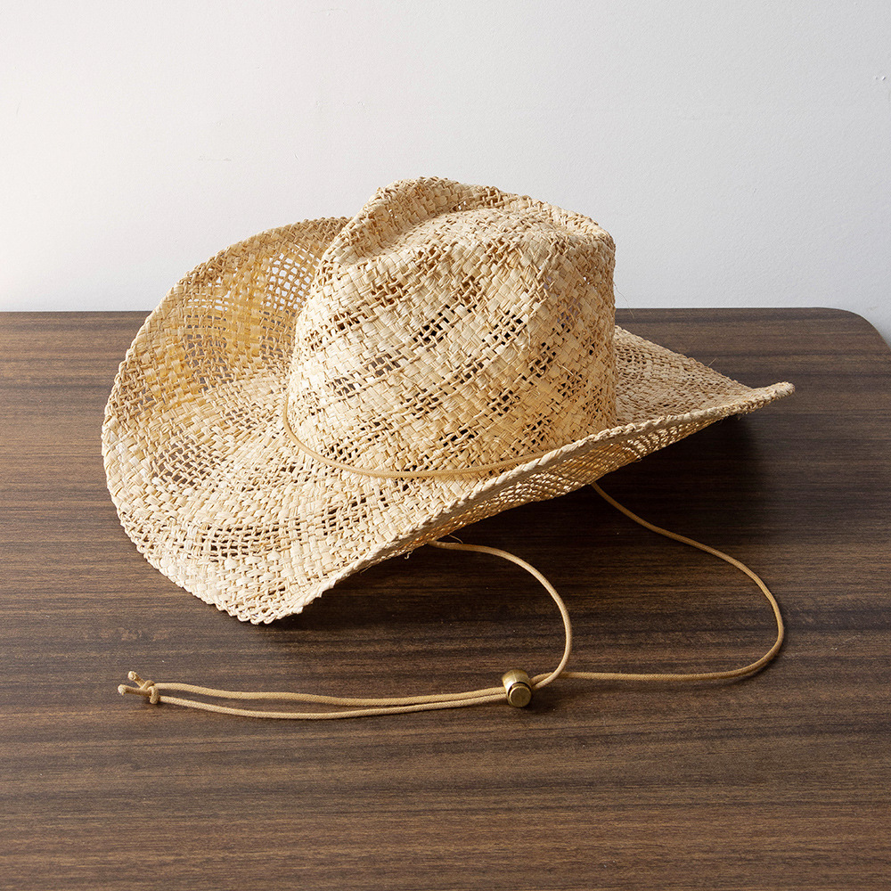 USPOP Wide Brim Straw Fedora U - Cowboy Hat Straw 评论和价格
