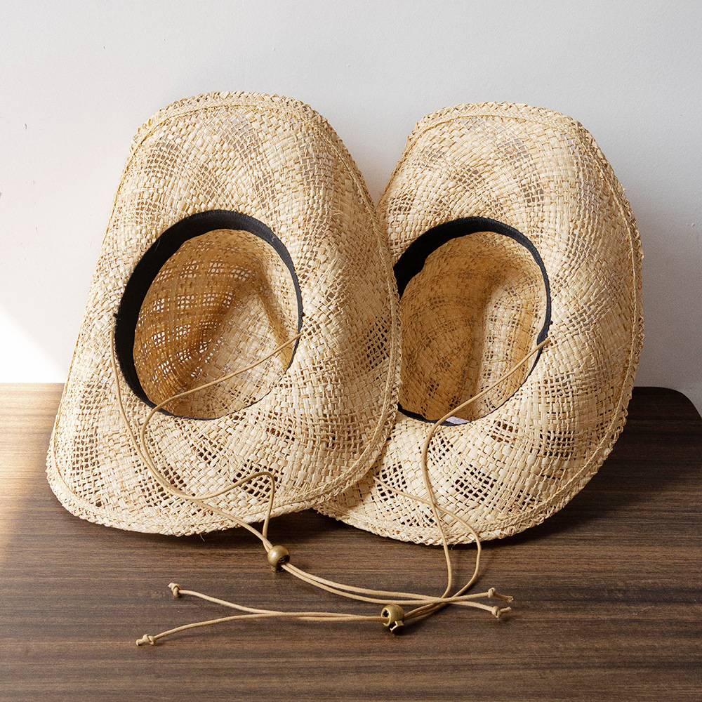 USPOP Wide Brim Straw Fedora U - Cowboy Hat Straw 评论和价格
