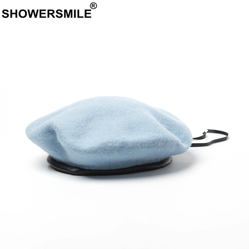 Sky Blue French Beret Women Au - Beret French Wool 评论和价格