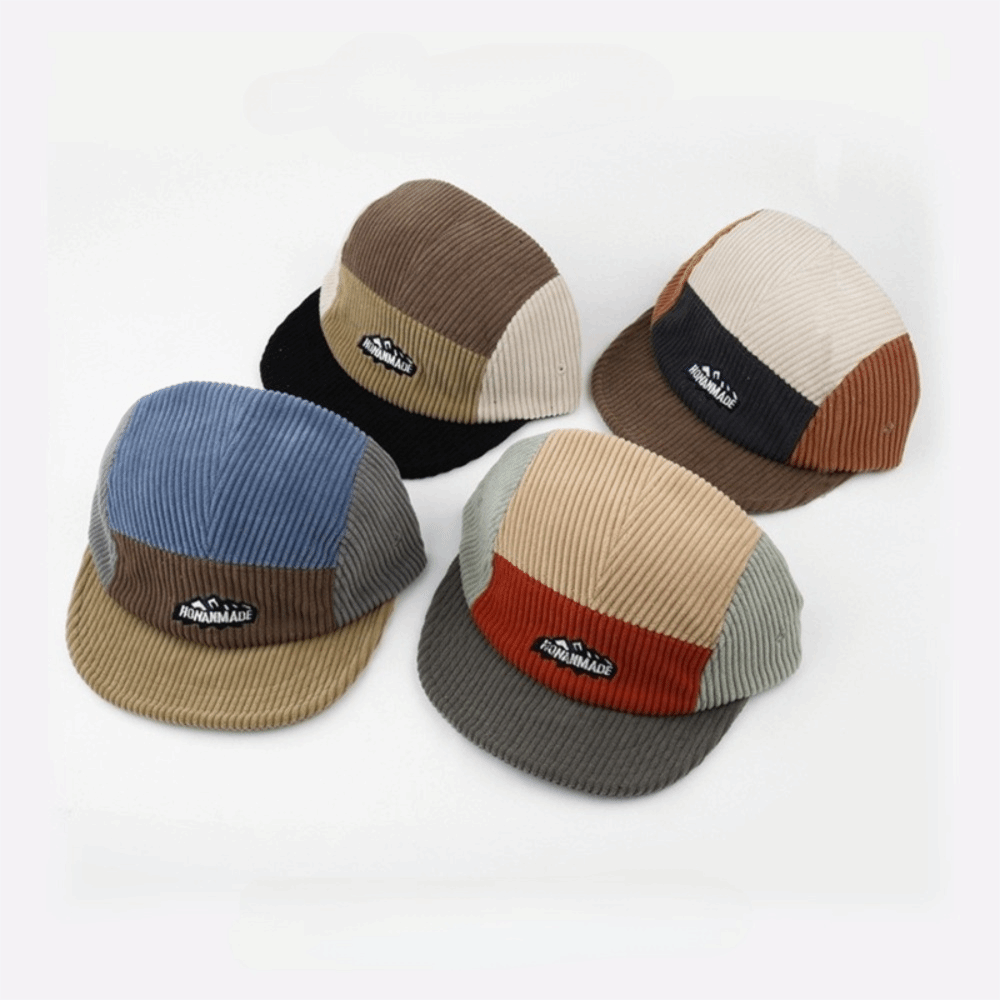 Casual Retro Corduroy Baseball - Corduroy Cap 5 Panel 评论和价格