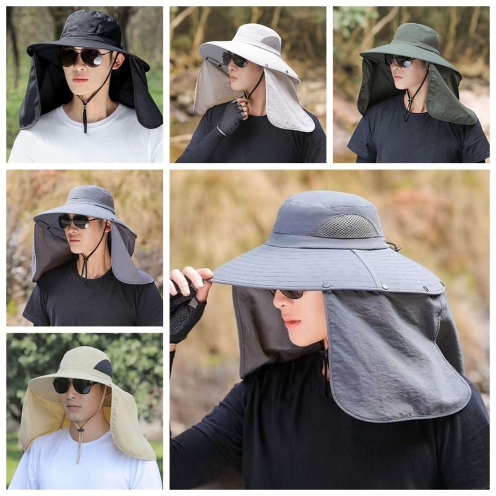 Breathable Cloth Men Sun Hat N - Bucket Hat Cotton 评论和价格