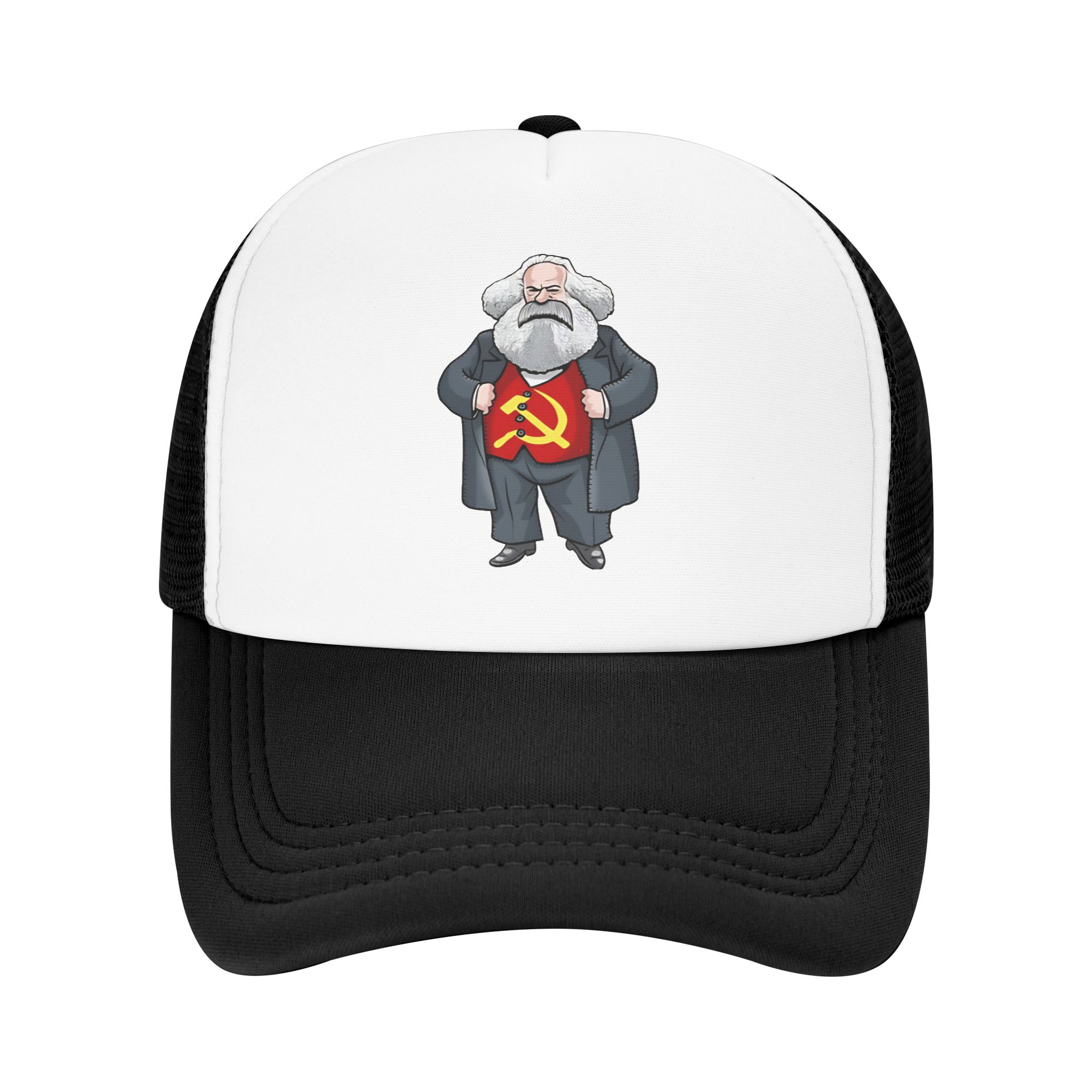 Karl Marx  Mesh Sun Hats  Hunt - Trucker Cap Mesh 评论和价格
