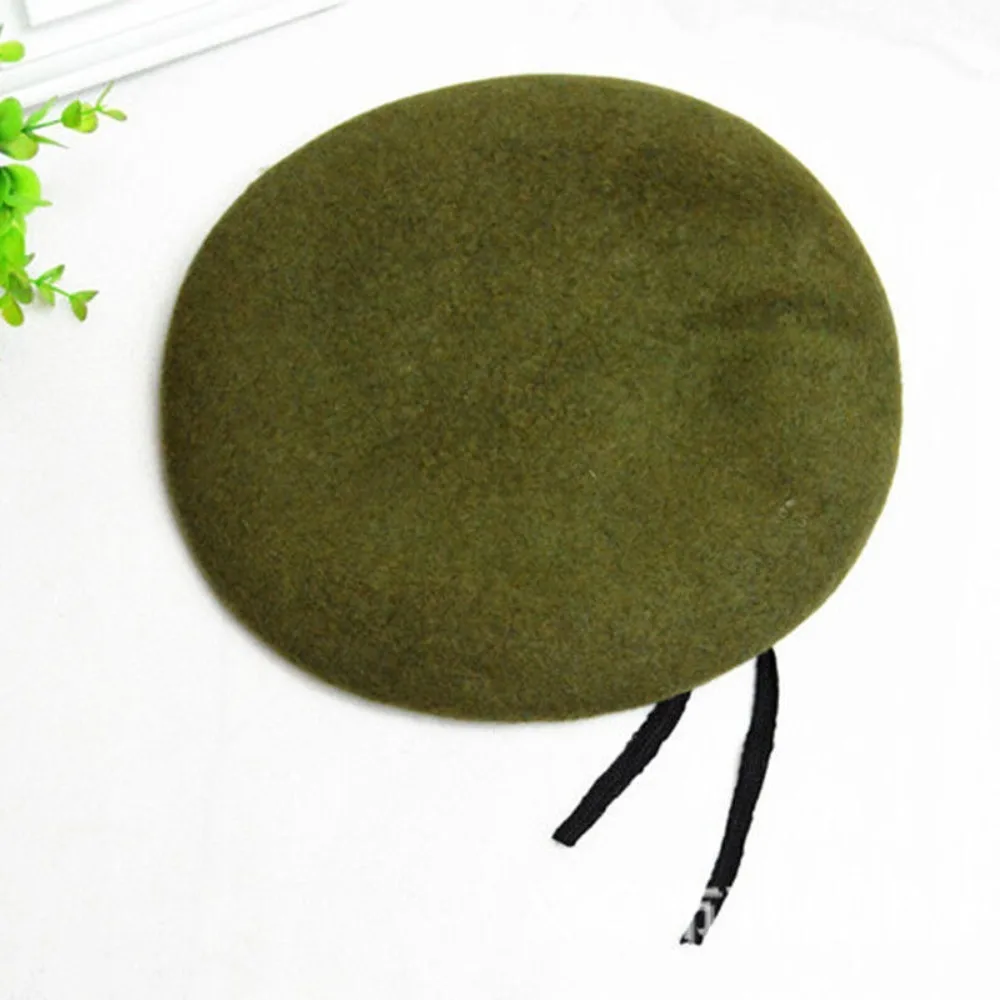 New Unisex Uniform Cap Men Wom - Beret French Wool 评论和价格