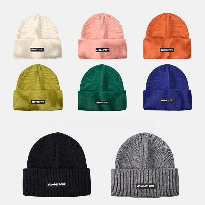 1pc Winter Warm Beanie for Men - Beanie Cuffed Knit 评论和价格